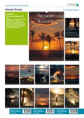 Kalender Hawaiian Sunsets