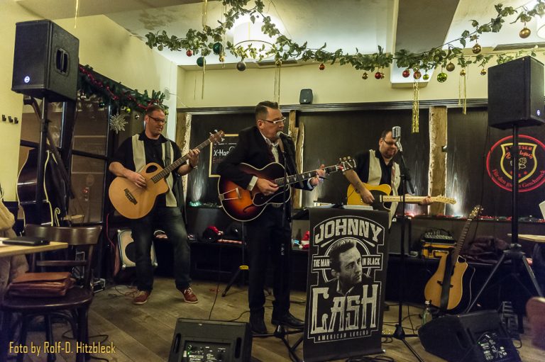 Weihnachtskonzert im Brauhaus in Moers mit Johnny Cash Experience