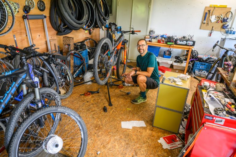 Der Fahrrad-Doktor von Heidhausen